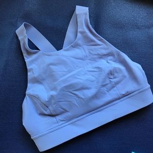 Lululemon fast and free bra 8 hydrangea blue